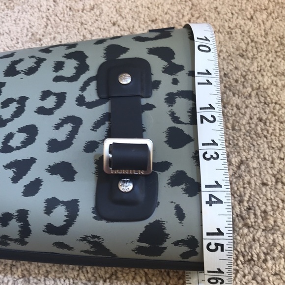 NWOB! HUNTER Size 10 leopard print tall rain boots - Picture 9 of 10